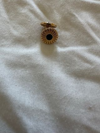 Pendientes Vidal Dorados y azul