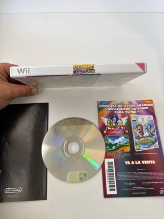 Sonic Colours Wii - Juego y Manual