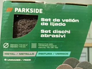 Lote Discos Radial PARKSIDE Surtido