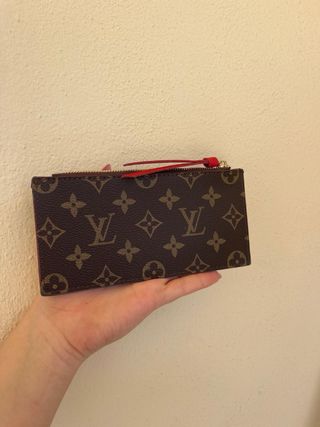 Bolso mujer  Marrón y Rojo