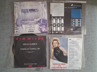 Kim Wilde: lote 10 singles vinilo 7" 45 rpm