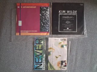 Kim Wilde: lote 10 singles vinilo 7" 45 rpm