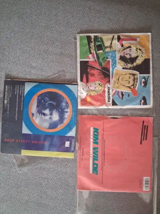 Kim Wilde: lote 10 singles vinilo 7" 45 rpm