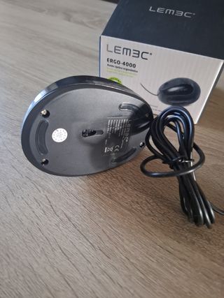 Ratón Ergonómico LEMBA ERGO-4000 Negro