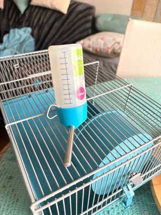 Jaula para hámster con rueda