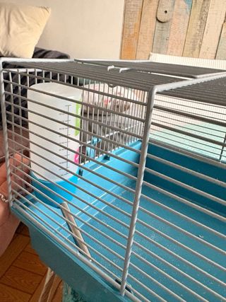 Jaula para hámster con rueda