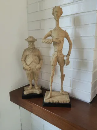 Figuras Quijote y Sancho Panza
