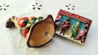 Set Sicilia Carretto  Calamita e Cornucopia