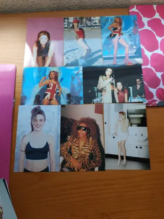 Pack Millenial Carpeta Bravo + fotos Spice Girls