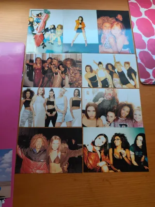 Pack Millenial Carpeta Bravo + fotos Spice Girls