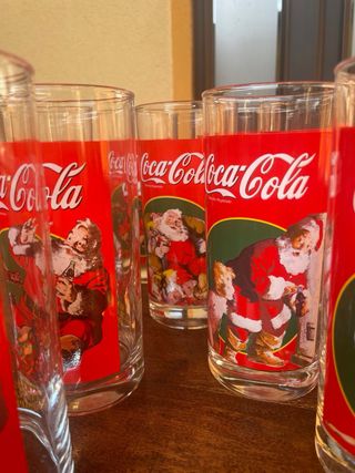 Lotto Bicchieri Coca-Cola difettati