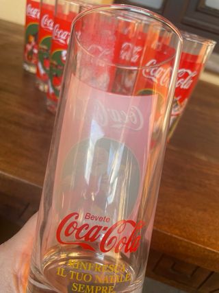 Lotto Bicchieri Coca-Cola difettati