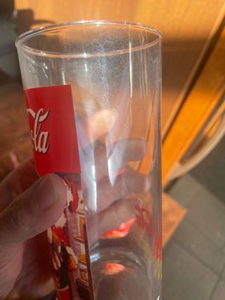 Lotto Bicchieri Coca-Cola difettati