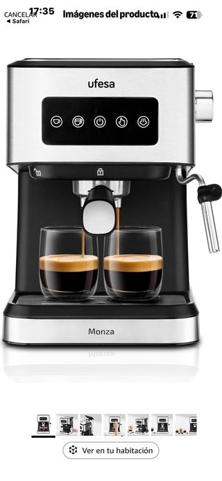 Cafetera Ufesa Monza