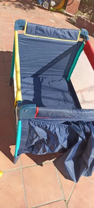 Cuna de viaje plegable