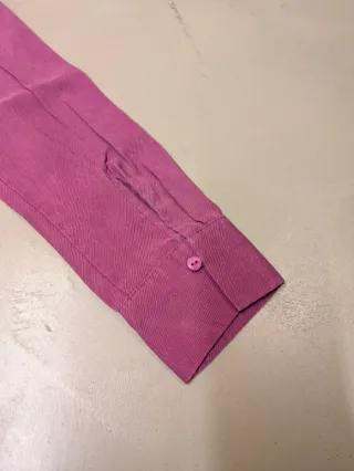 Vestido rosa manga larga Pull & Bear