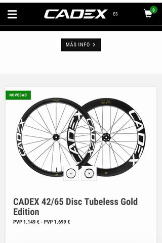 Componentes S-Works Aethos Talla 54