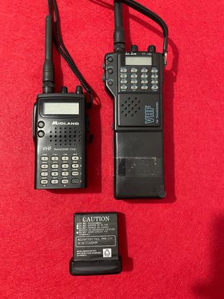 2 Walkie Talkies Midland CT-22 y Alan CT-180