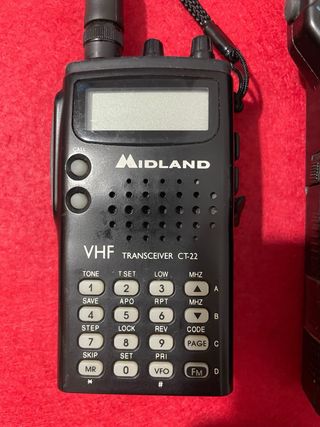 2 Walkie Talkies Midland CT-22 y Alan CT-180