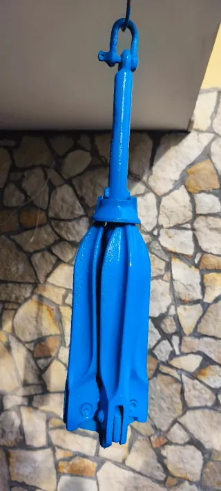 Ancora  Azzurra Grande Kg. 12 a grappino utilizzab