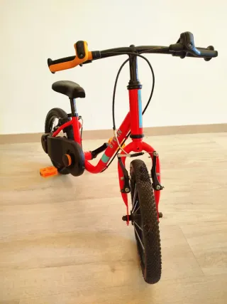 Bicicleta Infantil 14 Btwin 3-5 Años 2 en 1
