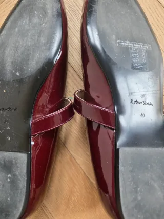 Scarpe & Other Stories bordeau vernice