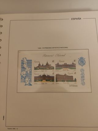 Álbum Sellos Casa Real Filabo