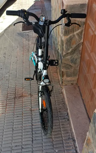 Bicicleta plegable Btwin 7 velocidades