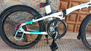 Bicicleta plegable Btwin 7 velocidades