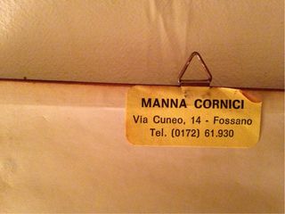 Set 6 Quadri Storici Cornice Legno