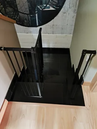 Barrera de seguridad para bebés Hauck