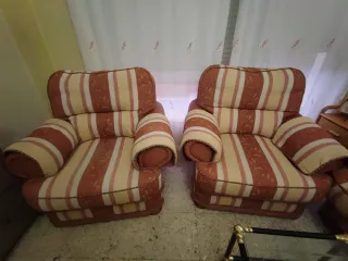 Sofá 3 plazas y 2 sillones