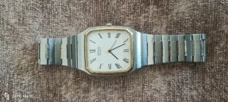 Orologio Seiko Vintage Quarzo Oro Argento