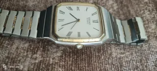 Orologio Seiko Vintage Quarzo Oro Argento
