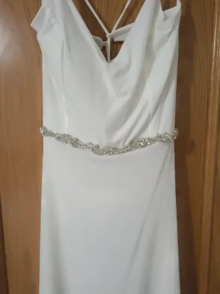 Vestido blanco fiesta/novia