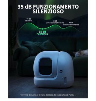 Lettiera automatica per gatti