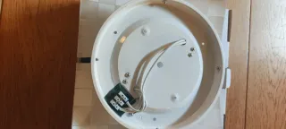 Plafoniere moderne grigio/bianco