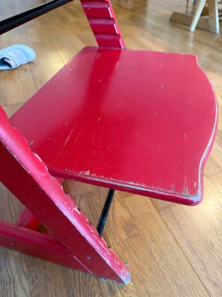 Silla Stokke Tripp Trapp Roja