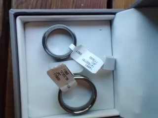 Anello in titanio uomo, donna