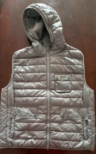 Smanicato Barbour Grigio Taglia XL