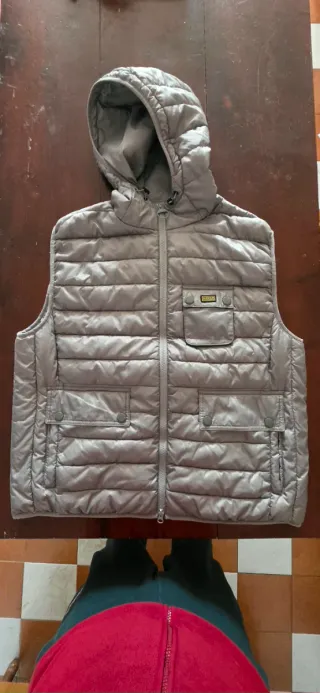 Smanicato Barbour Grigio Taglia XL