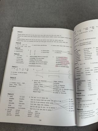 Credit de vacances, 2º curs ESO