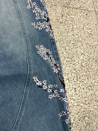 Jeans Baggy Y2K Ricamati