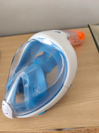 Máscara de snorkel integral