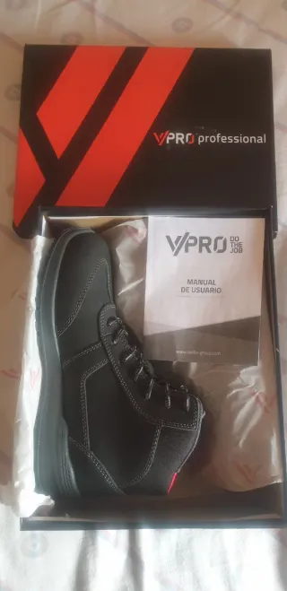 Botas de seguridad negras talla 39