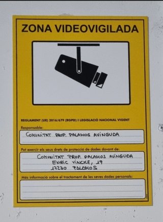 PÀRQUING VIDEOVIGILADO – 2 cotxes