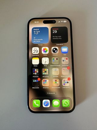 iPhone 16 Negro - Salud Batería 99%