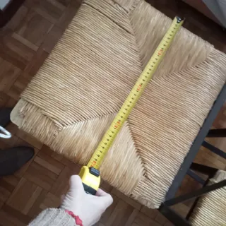 Sedie in ferro battuto nero stile Ikea