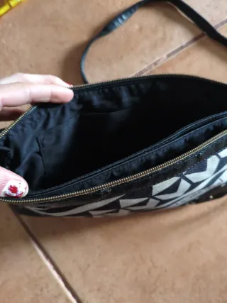 Bolso Desigual Negro Multicolor