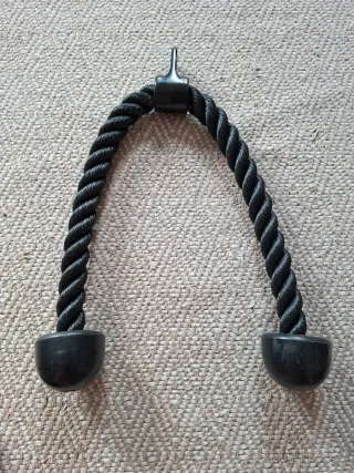 Cuerda para tríceps negra